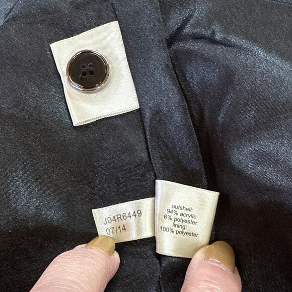 The Limited Scandal Collection peplum jacket Size M NWOT - Picture 6 of 9